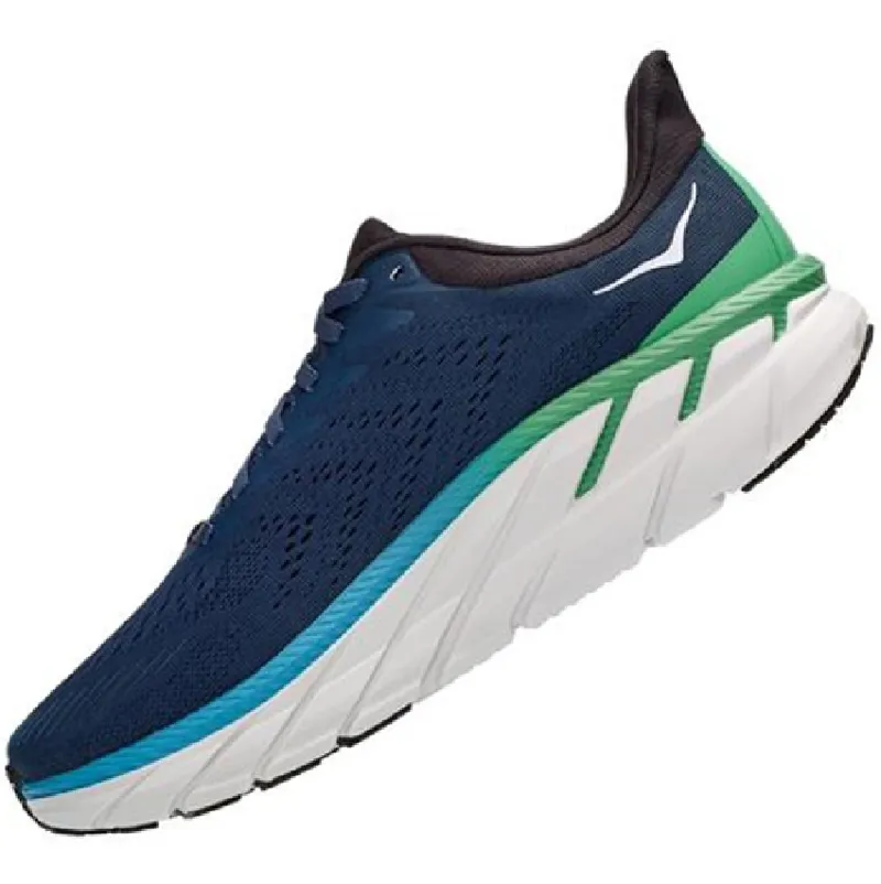 Hoka One One Men's Clifton 7 Moonlit/Anthracite UK 13.5-3